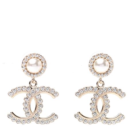 new chanel cc earrings|chanel earrings official site.